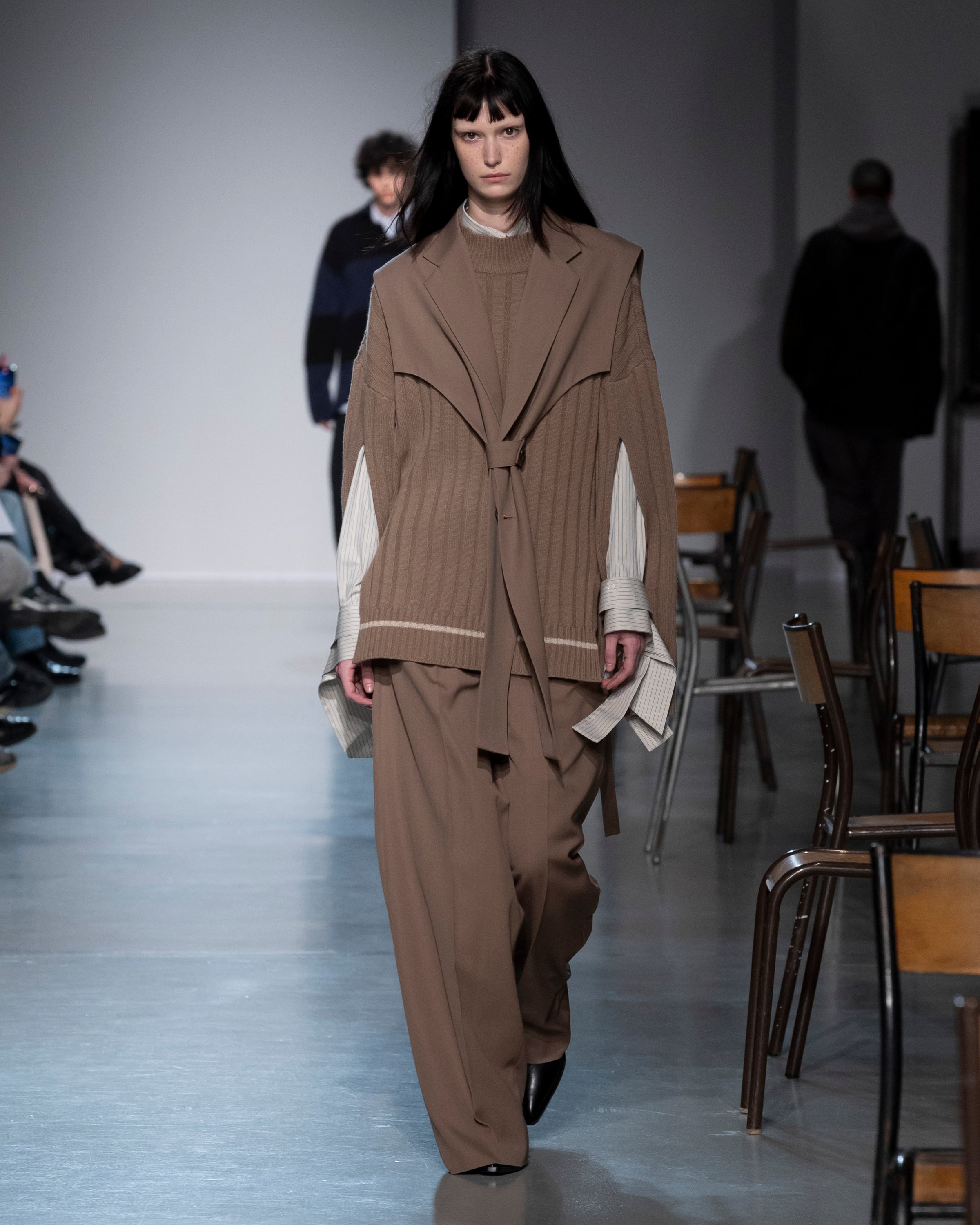 UJOH - Sailor Collar Jacket Greige