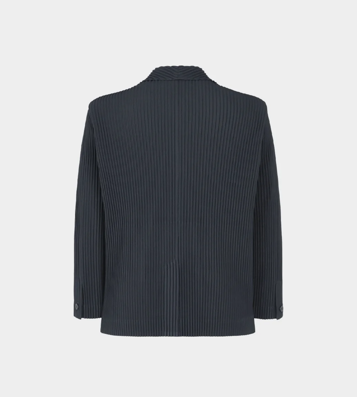 HOMME PLISSE ISSEY MIYAKE - Basic Pleated Jacket Blk