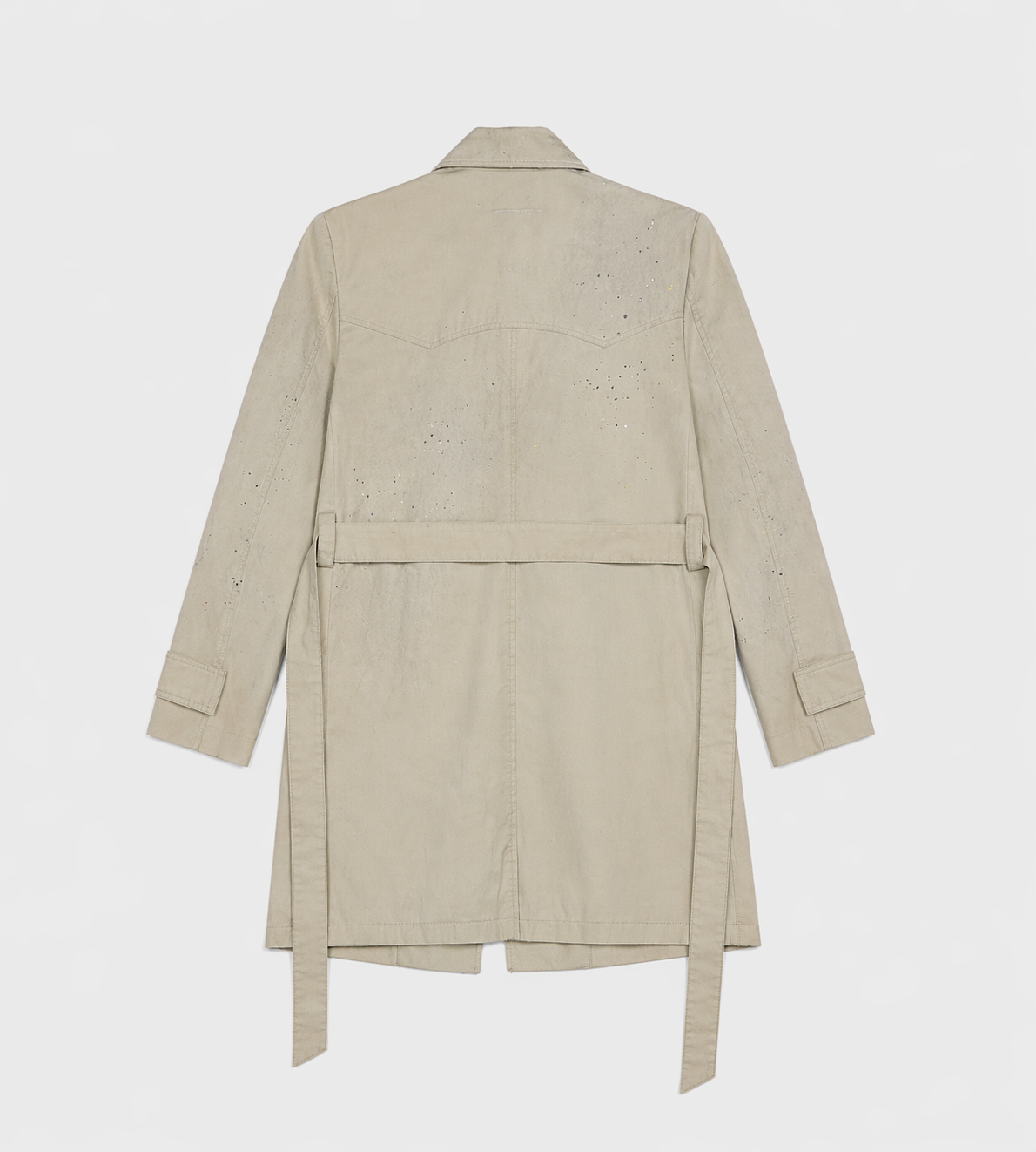 MM6 Maison Margiela  - Painters Trench Coat Beige