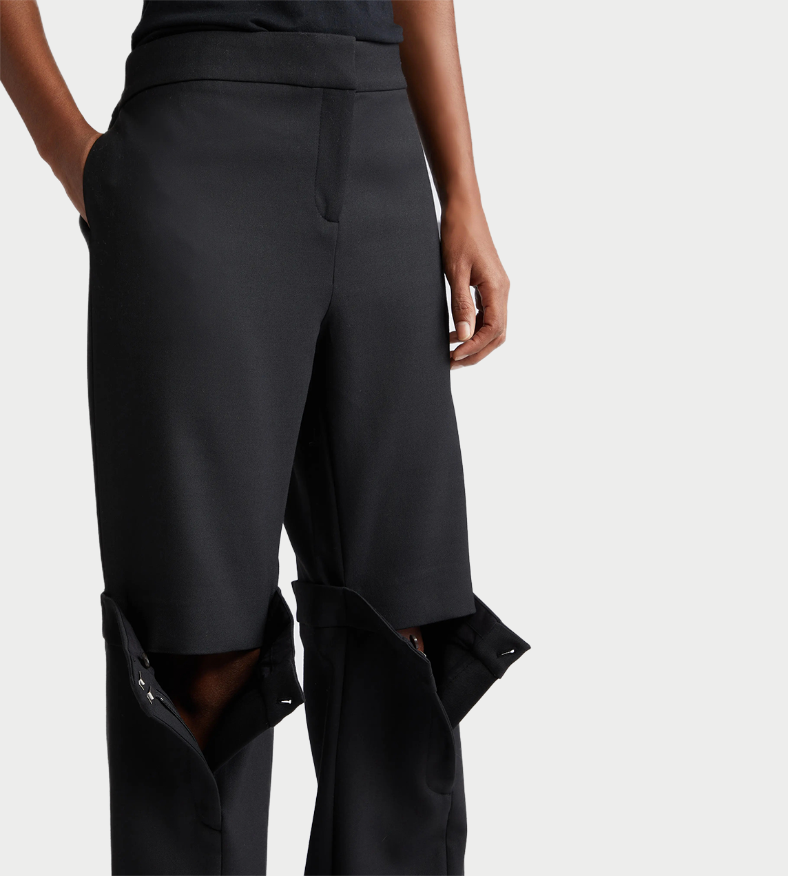 Coperni - Open Knee Tailored Trousers Black