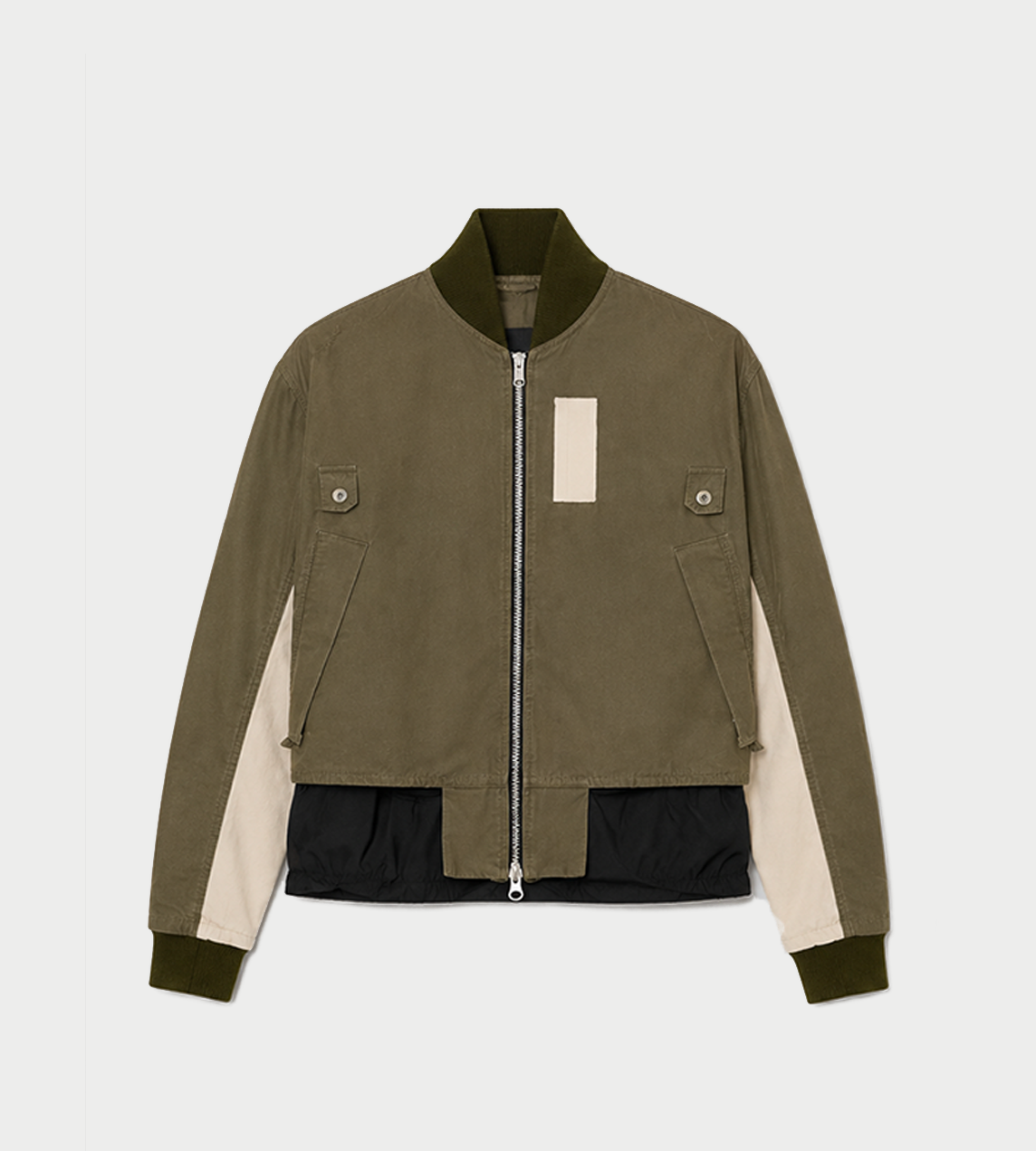 SONG FOR THE MUTE - Deconstructed Bomber Army green
