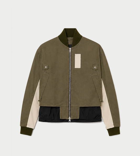 SONG FOR THE MUTE - Deconstructed Bomber Army green