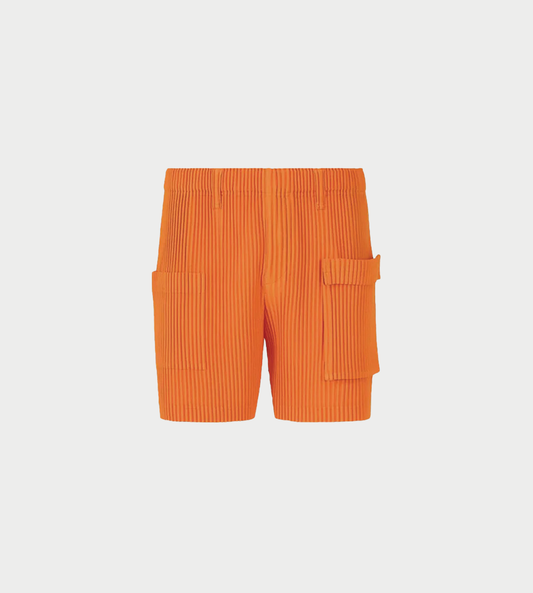 HOMME PLISSE ISSEY MIYAKE - Painter’s Gear Shorts Orange