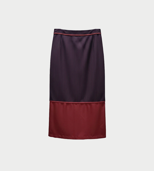 Gisela Pinstripe Skirt