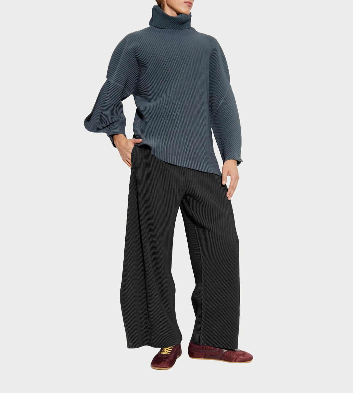 Angular Stone Trousers Coke Grey