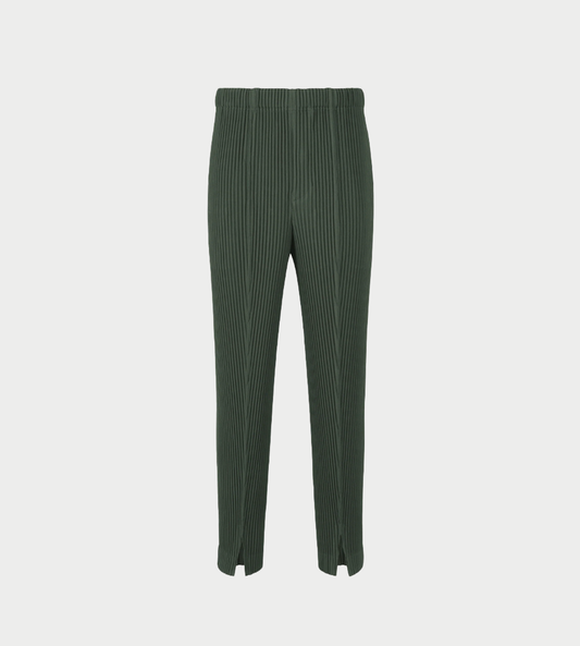 HOMME PLISSE ISSEY MIYAKE - MC Mar Trousers Dark Green