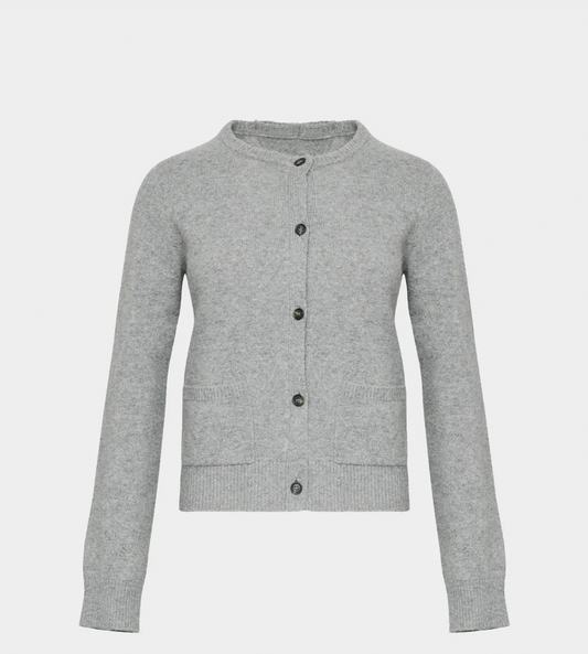 MM6 MAISON MARGIELA - Fitted Cardigan Grey