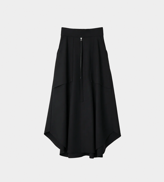 UJOH - Work Flare Skirt Blk