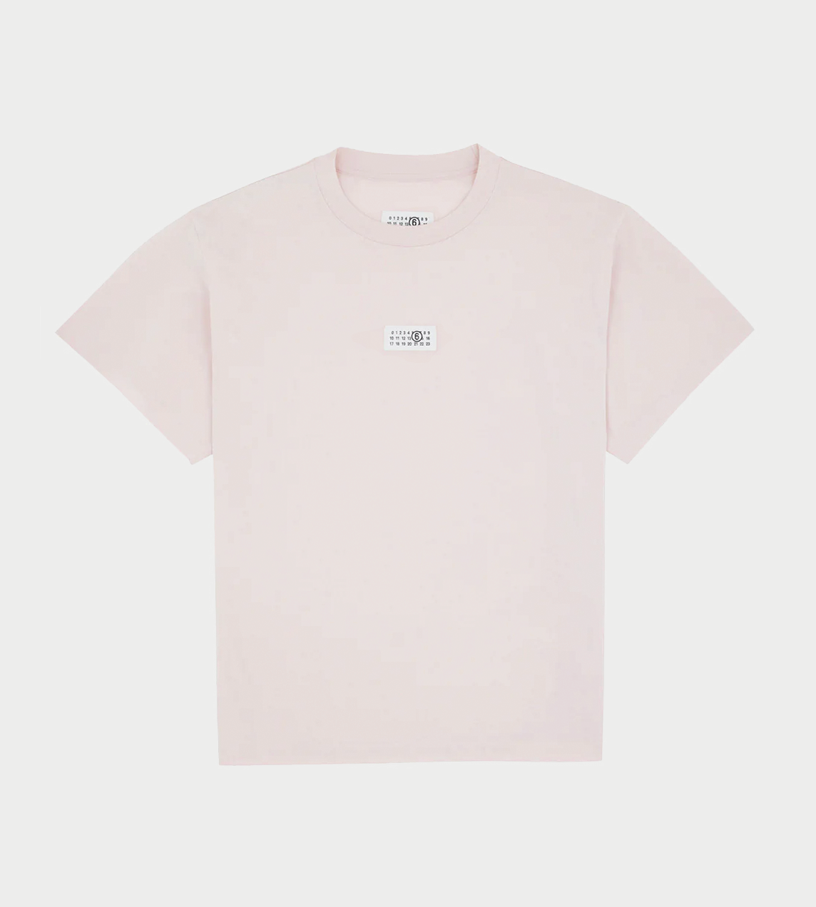 MM6 MAISON MARGIELA - Numeric Cotton T-shirt Pink
