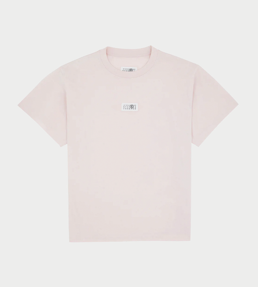 MM6 MAISON MARGIELA - Numeric Cotton T-shirt Pink