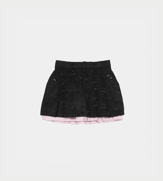 CHARLES JEFFERY LOVERBOY - Aberdeen Skirt Grey