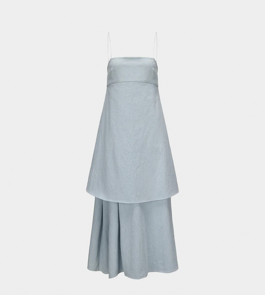 RUOHAN - 4pm Blue Cayo Dress Blue
