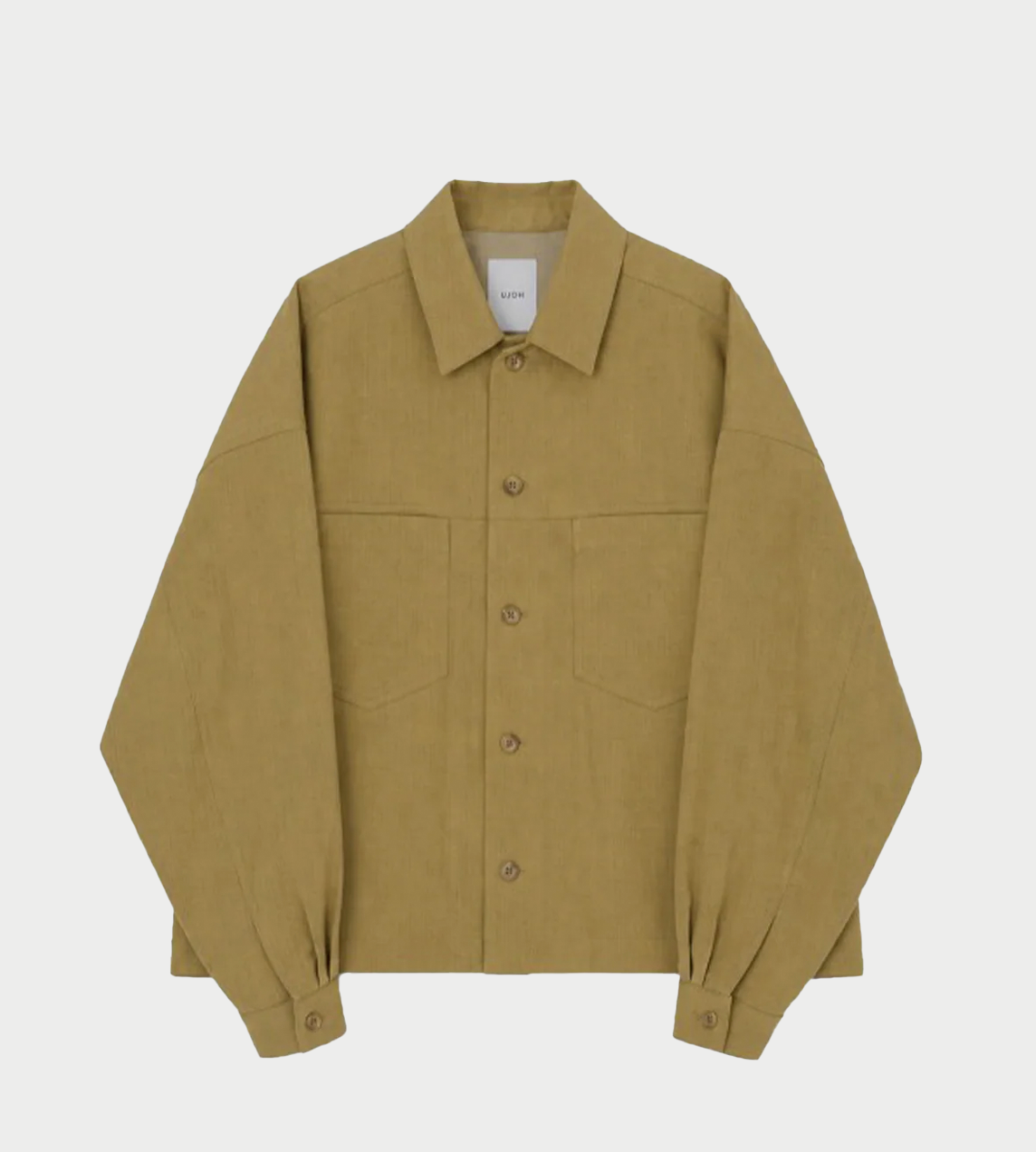 UJOH - Cropped Box Blouson Beige