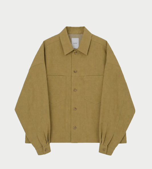 UJOH - Cropped Box Blouson Beige