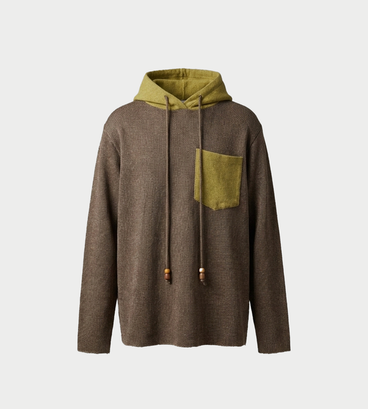 SONG FOR THE MUTE - Raw Patch Pocket Hoodie