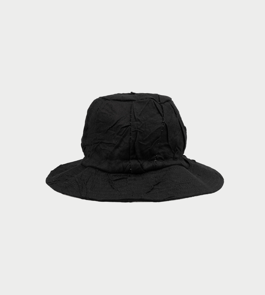 MASNADA - Adjustable Wool blended Hat Blk