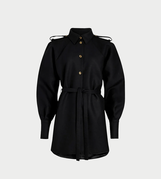 Patou - Sailor Mini Dress Black