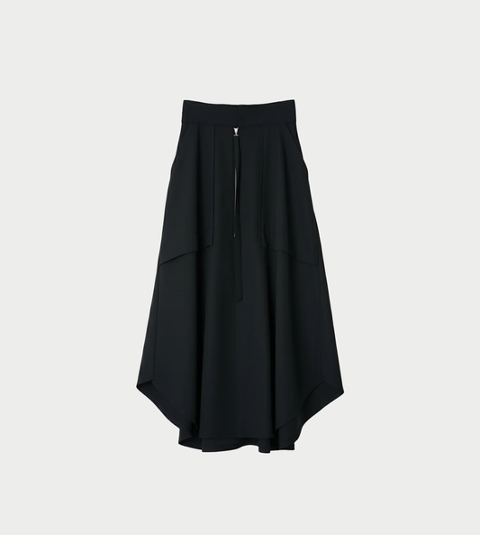 UJOH - Work Flare Skirt Blk