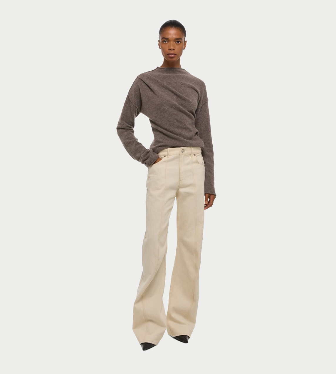 HELMUT LANG - Ski Jeans Ecru 