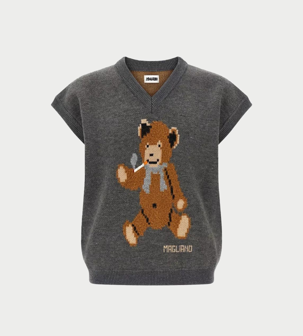 MAGLIANO - Teddy Bear Vest Hazelnut
