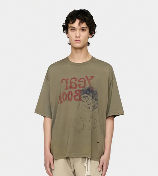 SONG FOR THE MUTE - "School Portrait" Gym Tee Green