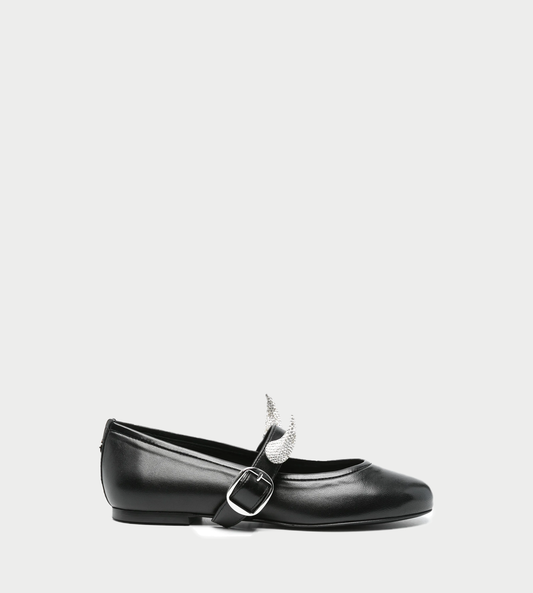 COPERNI - Horn Ballerina Belt Flat Blk