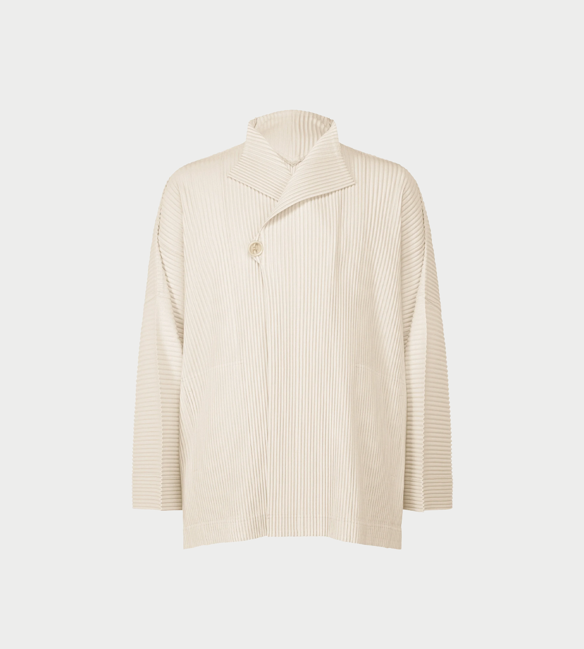 HOMME PLISSE ISEEY MIYAKE - Wear Or Wrap Jacket Duomo Beige