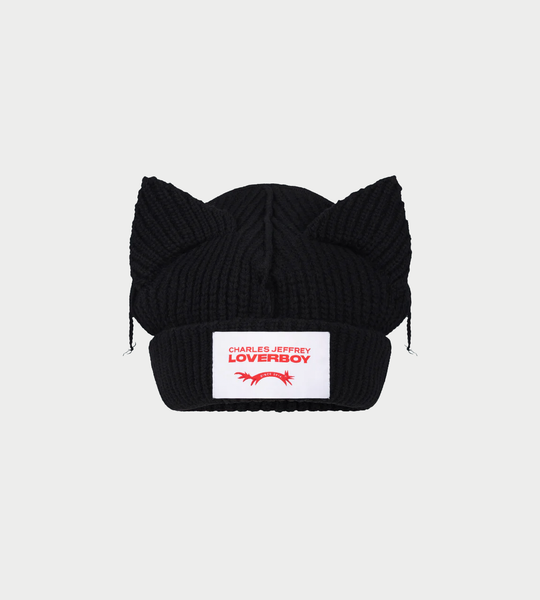 帽子 Charles Jeffrey LOVERBOY beanie cap Charles Jeffrey LOVERBOY - Supersized Chunky Punk Ears
