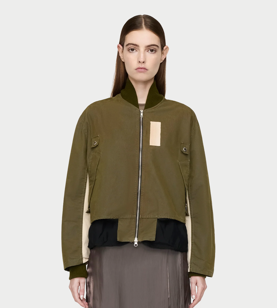 SONG FOR THE MUTE - Deconstructed Bomber Army green