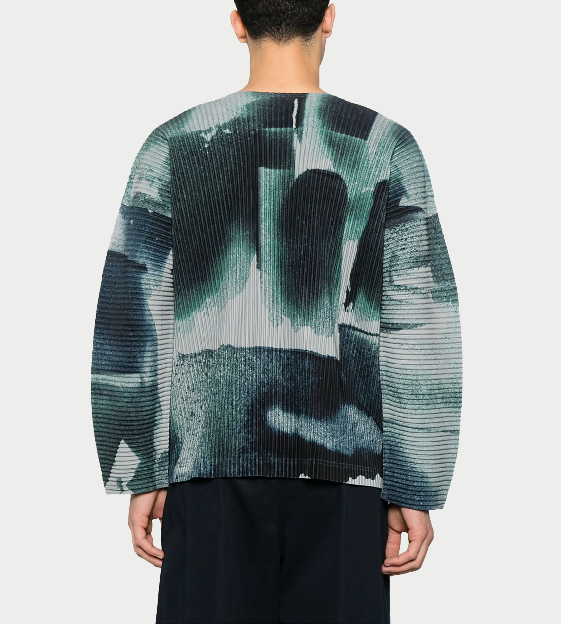 Homme Plisse Issey Miyake - Dark Grey Painted Pullover 