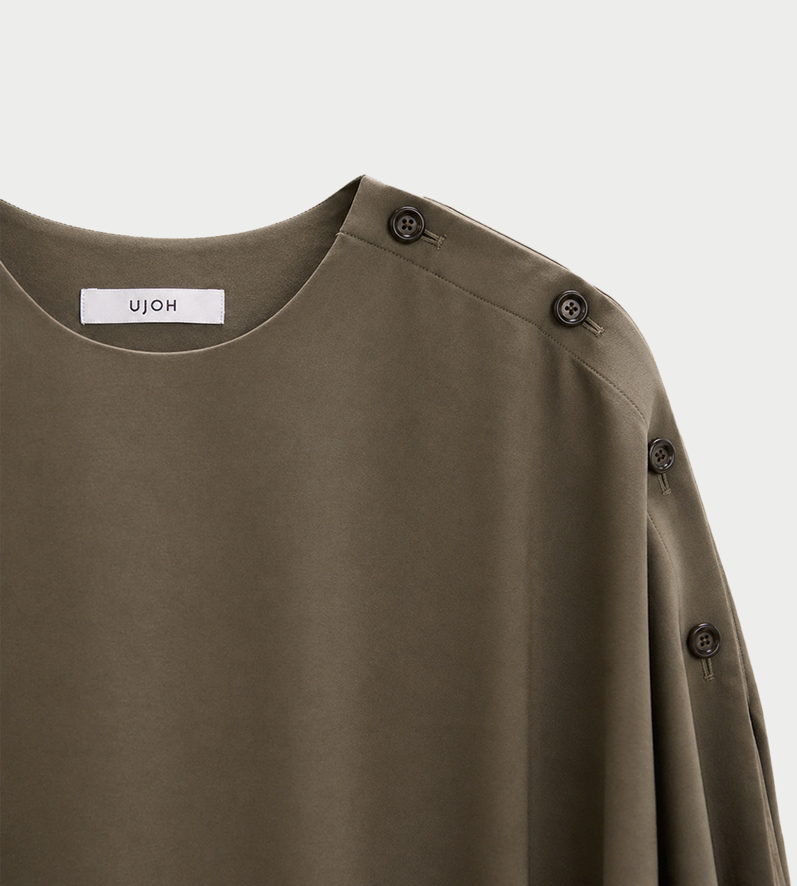 UJOH - Square Blouse Moss Grey