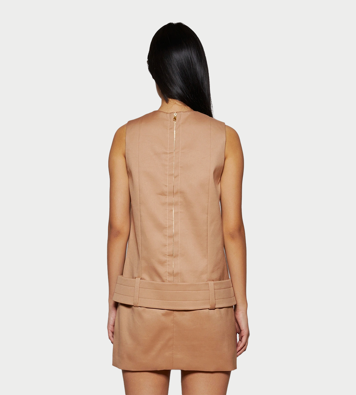 Mini Belted Dress Praline