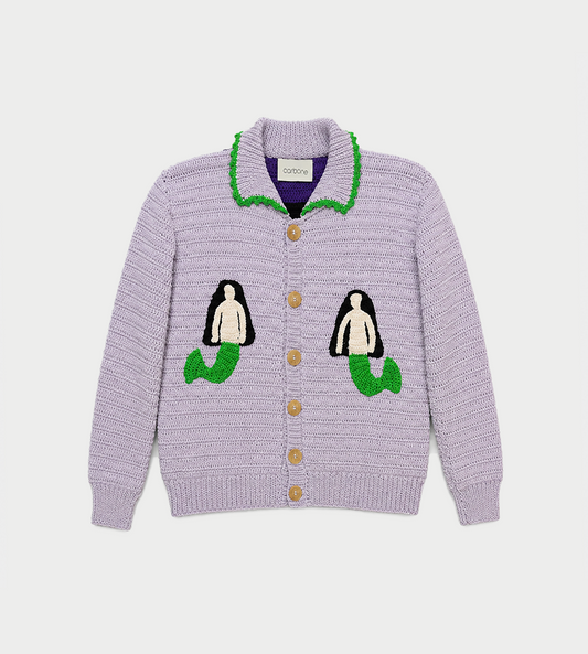 Carbone - Abril Cardigan Lilac