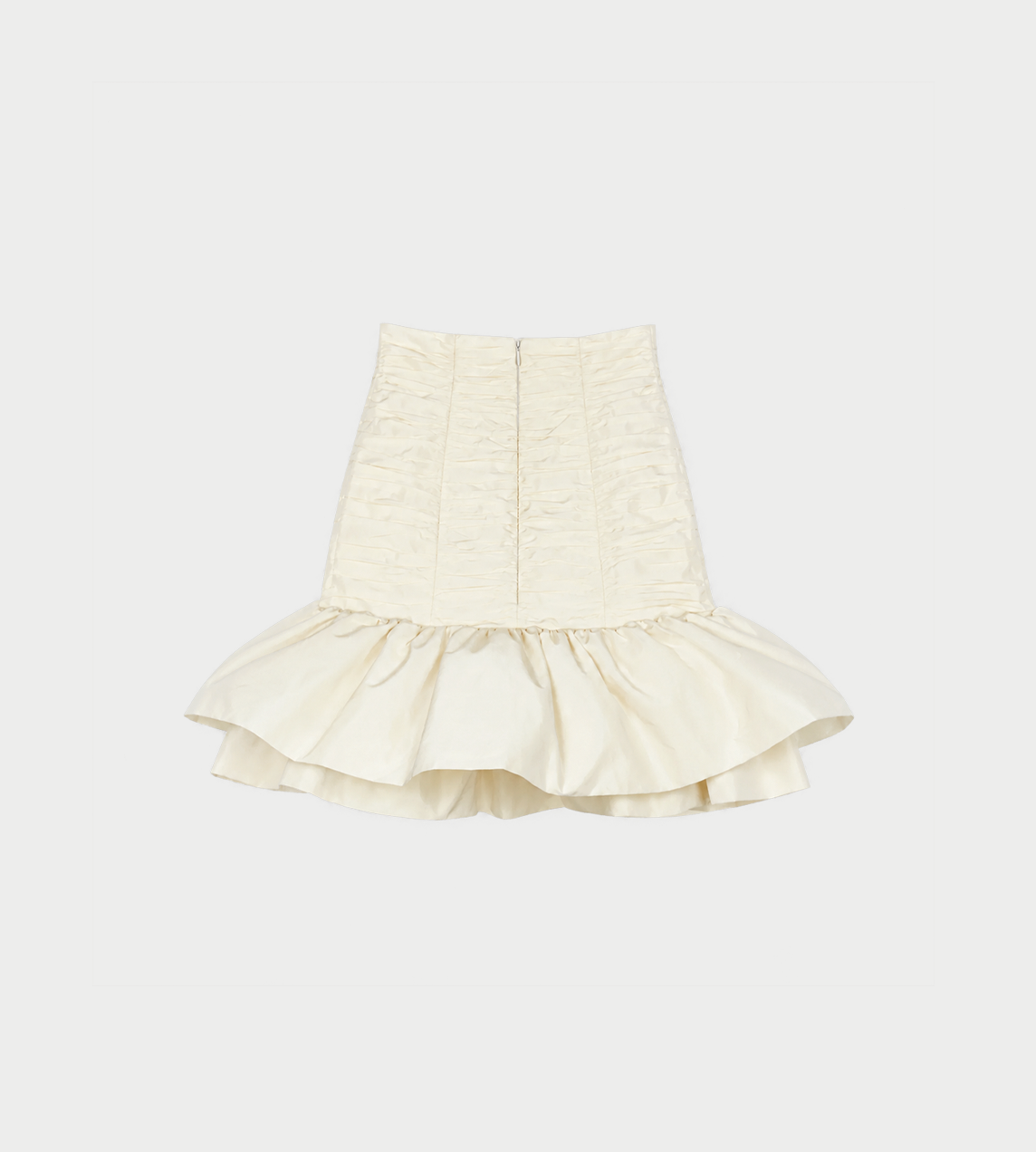 Patou - Mini Bloom Skirt Ivory