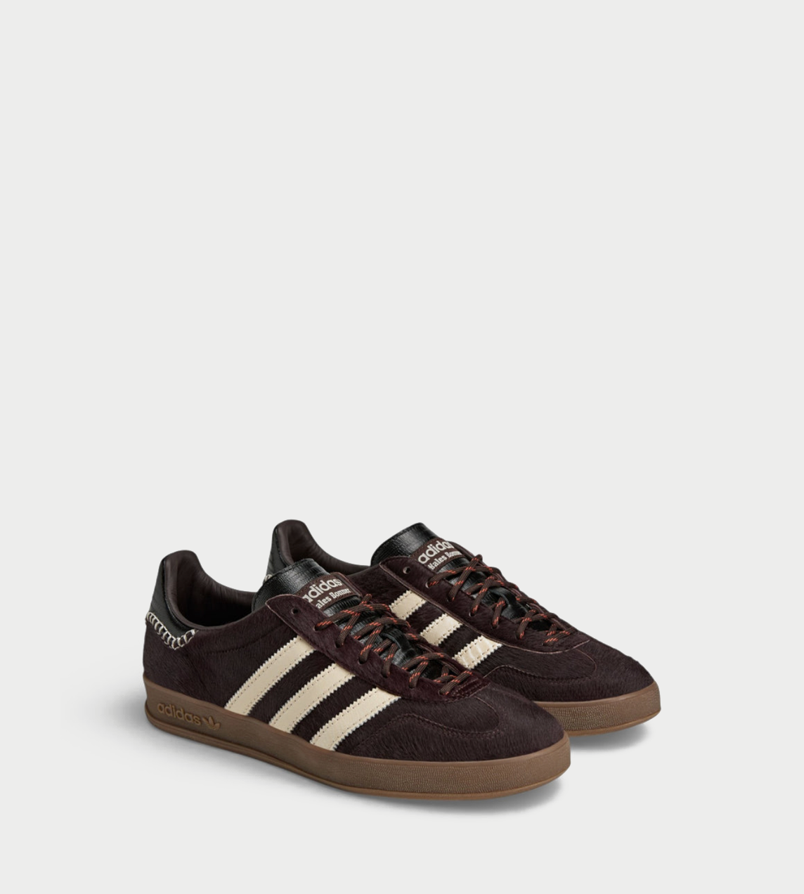 Wales Bonner x Adidas Gazelle Pony Brown