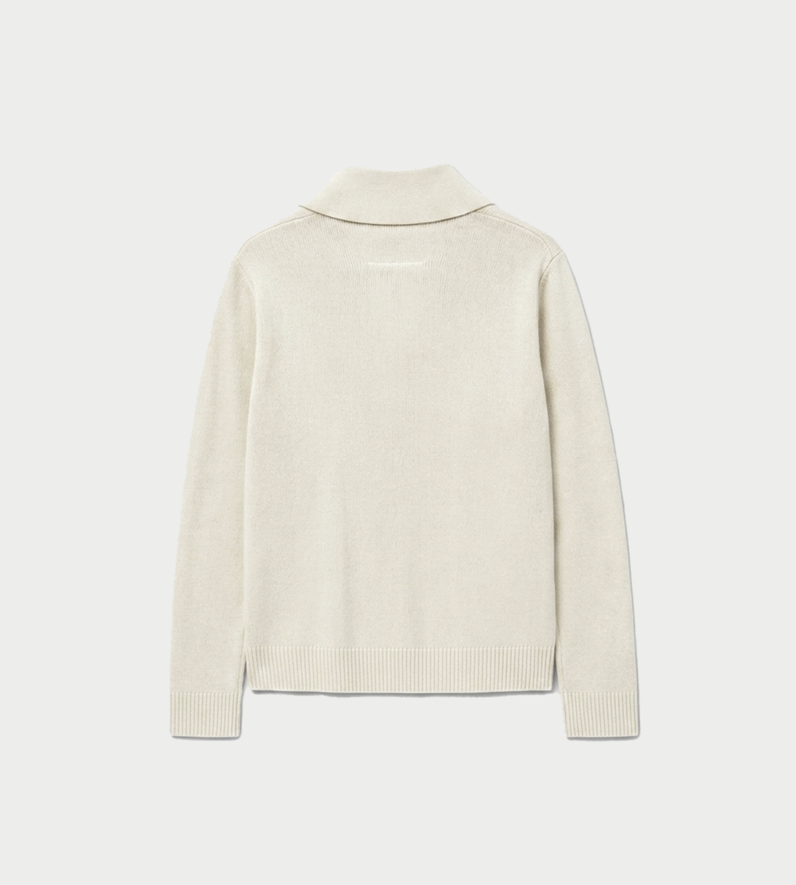 MM6 MAISON MARGIELA - V-neck Long-sleeve Top Cream