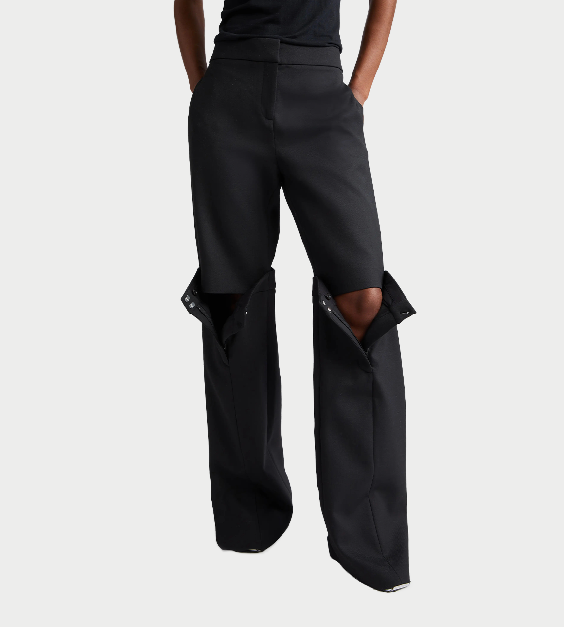 Coperni - Open Knee Tailored Trousers Black