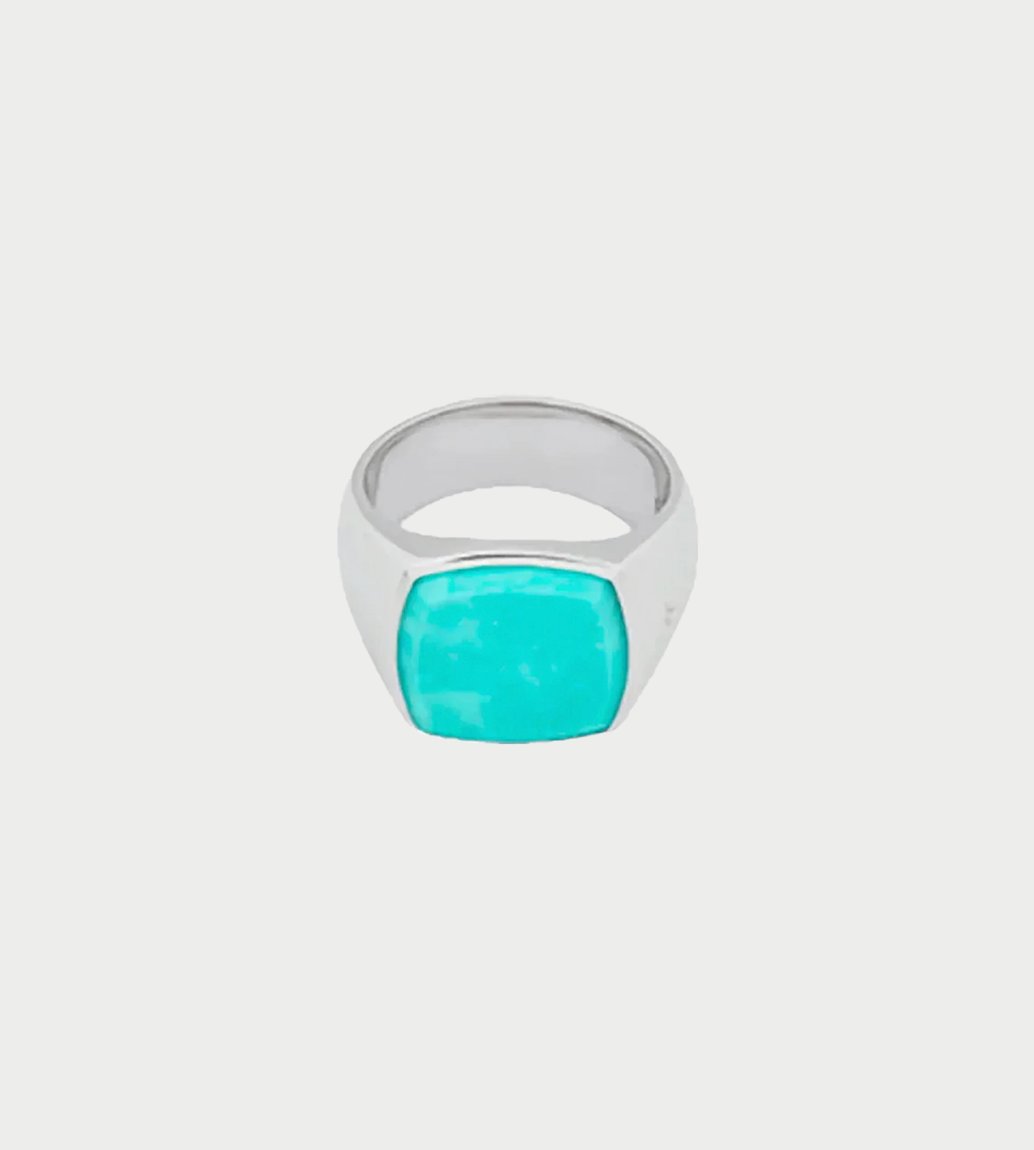Tom Wood - Cushion Ring Turquoise