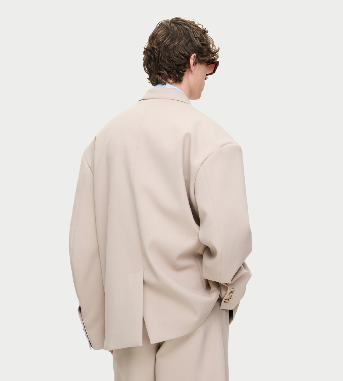 Late To Work Jacket Beige