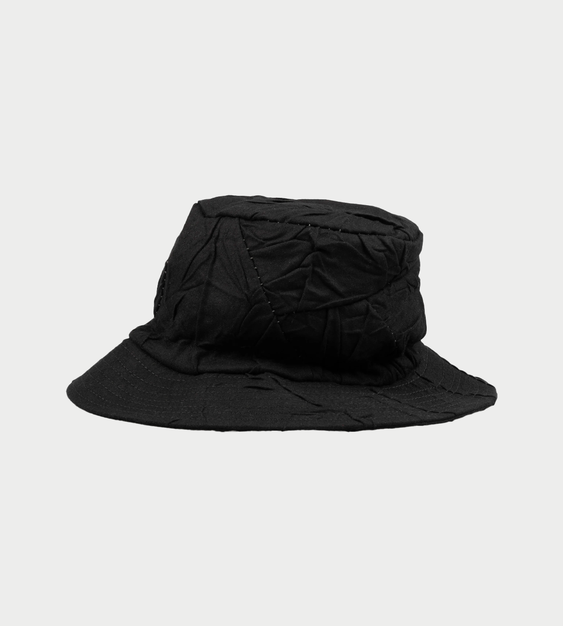 MASNADA - Adjustable Wool blended Hat Blk