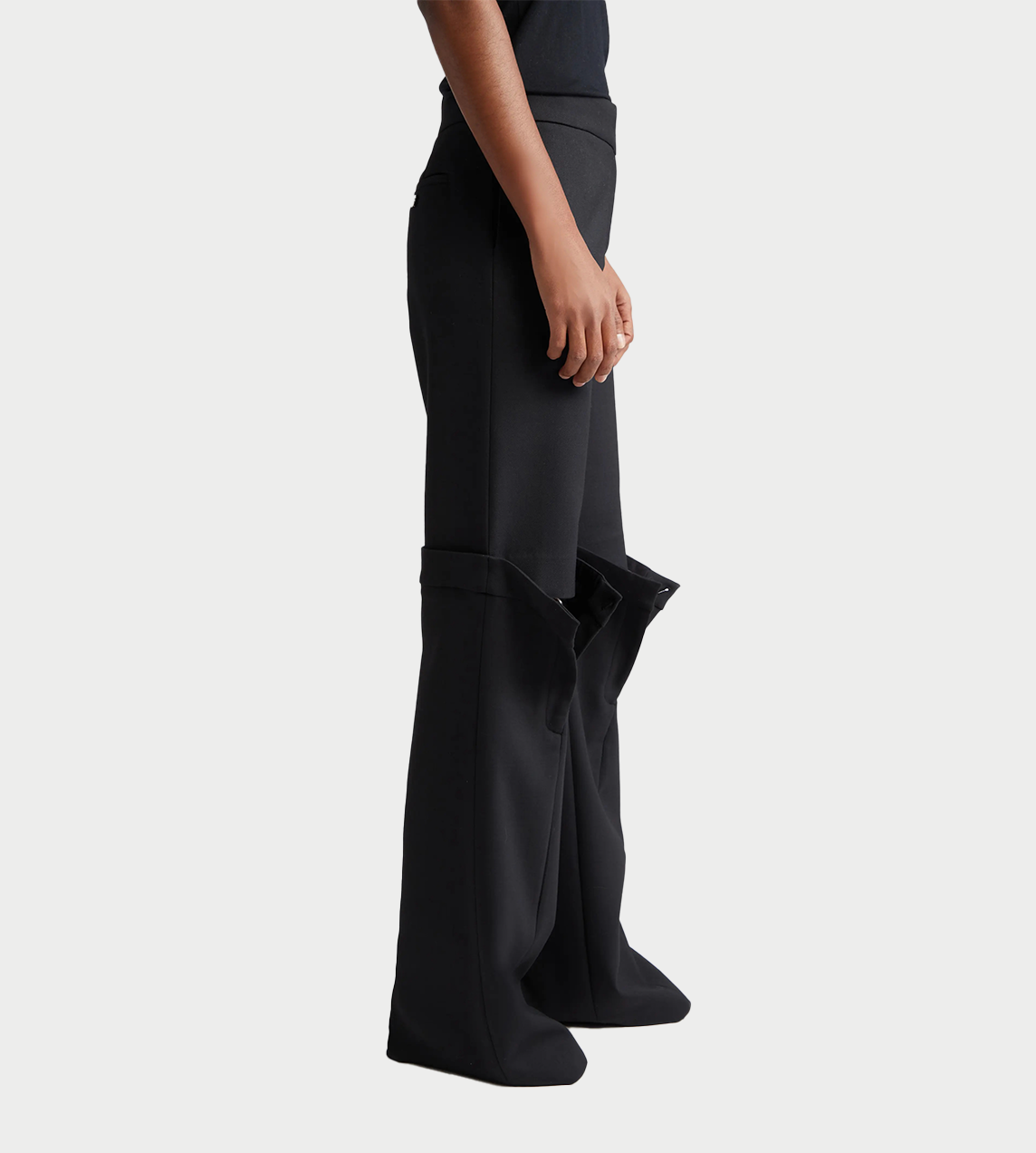 Coperni - Open Knee Tailored Trousers Black