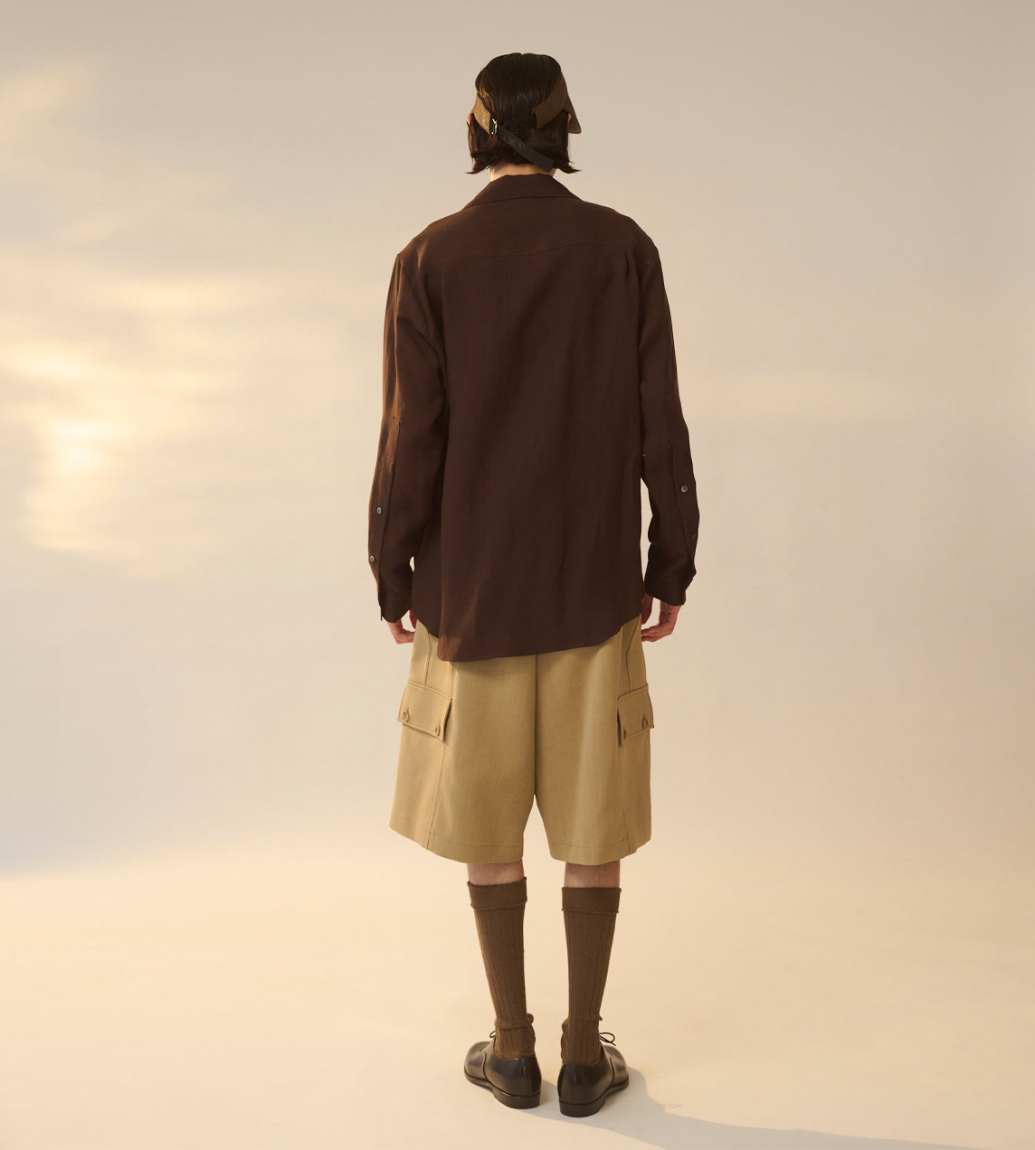 2x4 Cargo Pocket Half Pant Beige