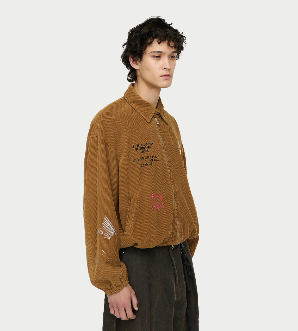 SONG FOR THE MUTE - School Portrait Coach Bomber Camel