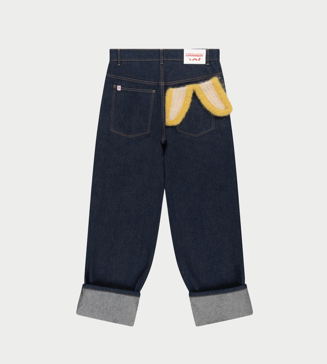 CHARLES JEFFERY LOVERBOY - Loose-fit Jean Blue