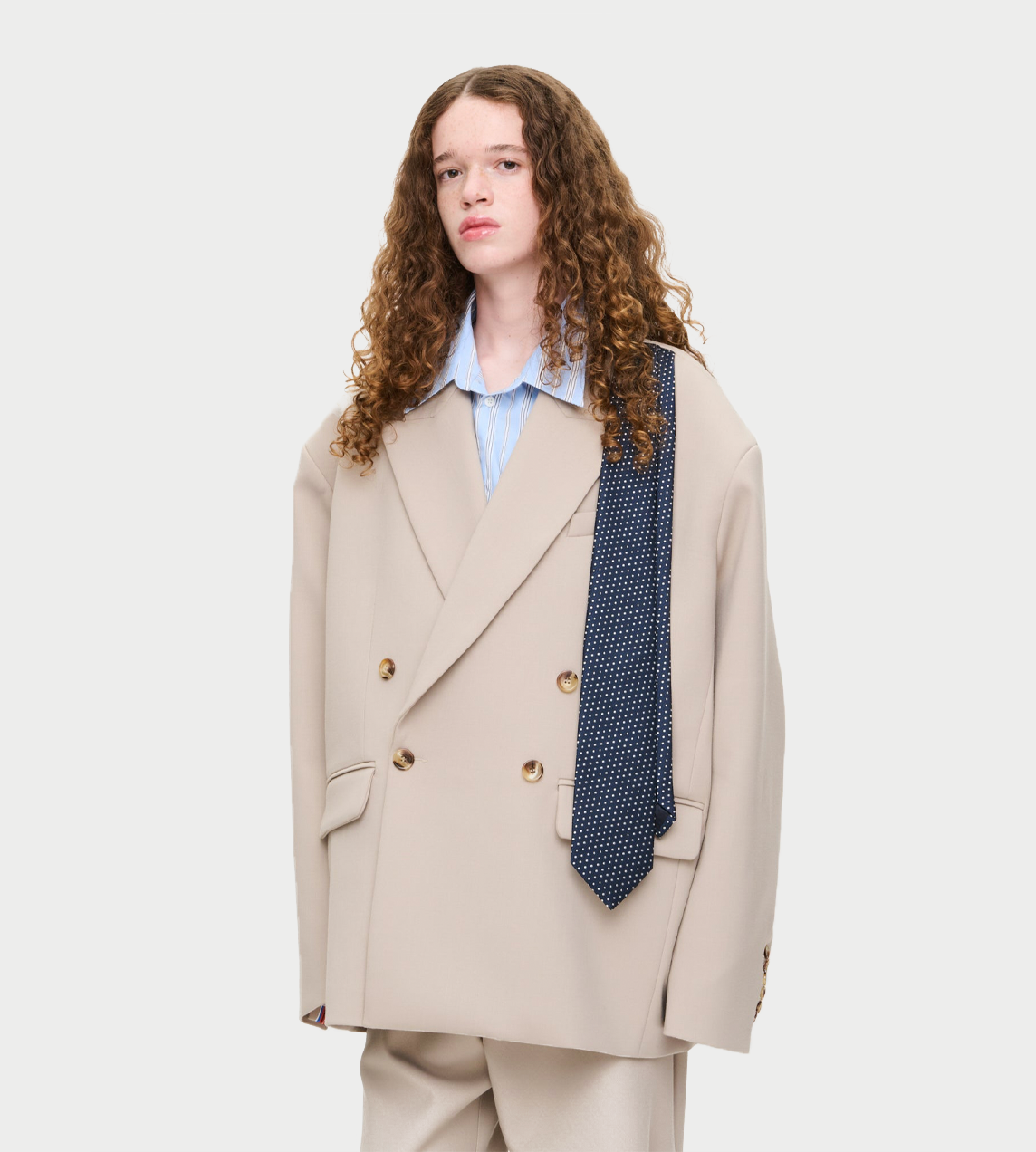 CHARLES JEFFERY LOVERBOY - Late to work jacket Beige
