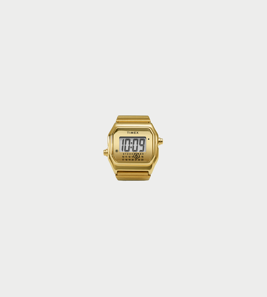 MM6 MAISON MARGIELA - Timex X MM6 Digital Ring Watch Gold