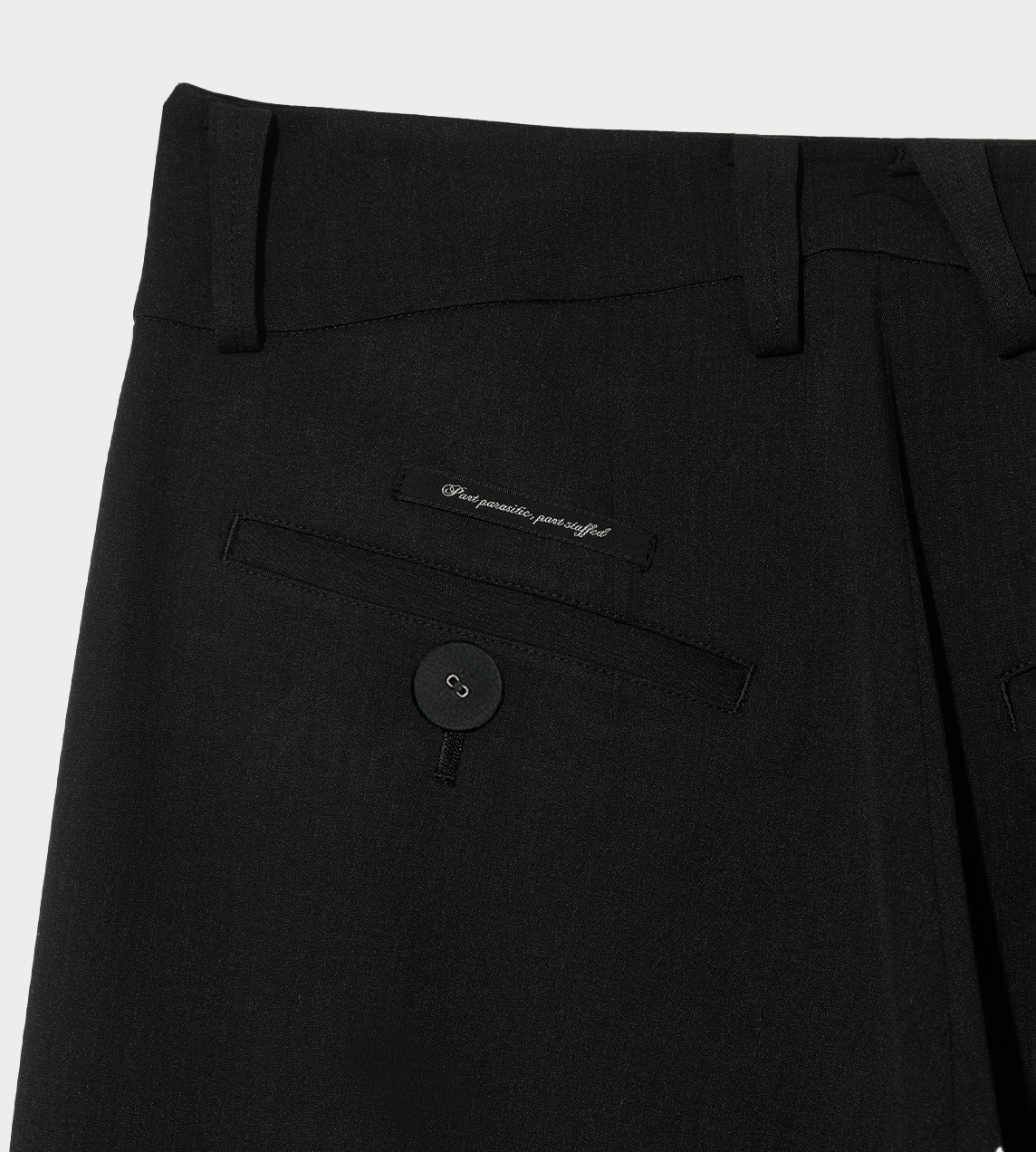 Relaxed-fit Trousers Blk