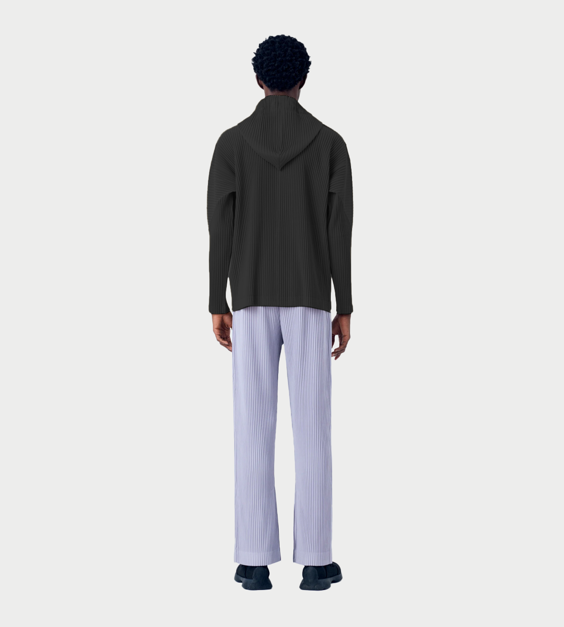 HOMME PLISSE ISSEY MIYAKE - MC Zip-up Hoodie Jacket Blk