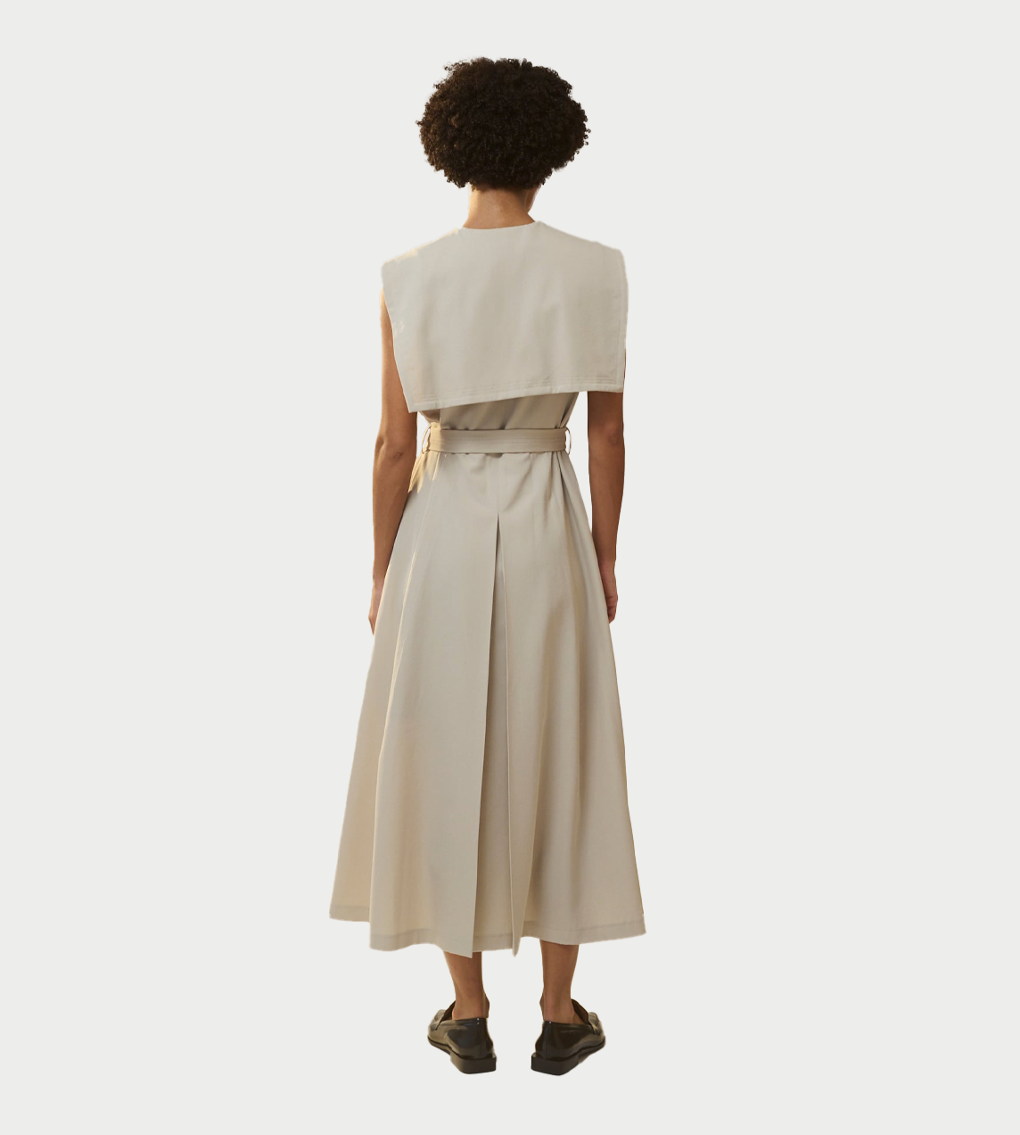 UJOH - Sailor Collar Dress Sand