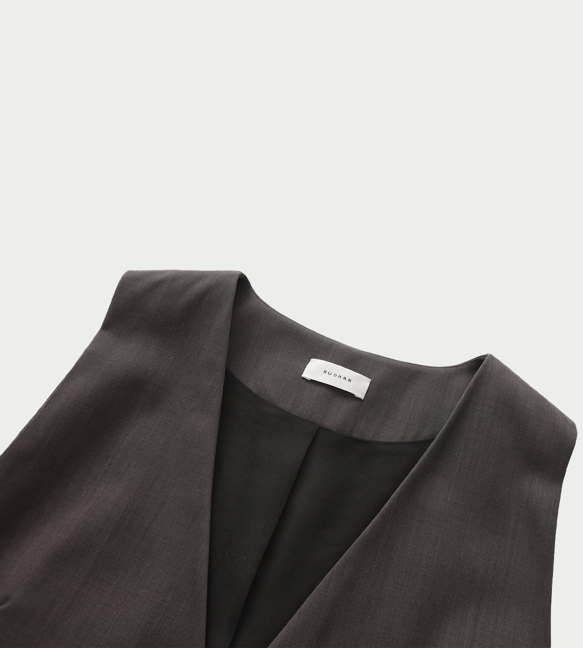 Teak Onto Long Vest Moorish
